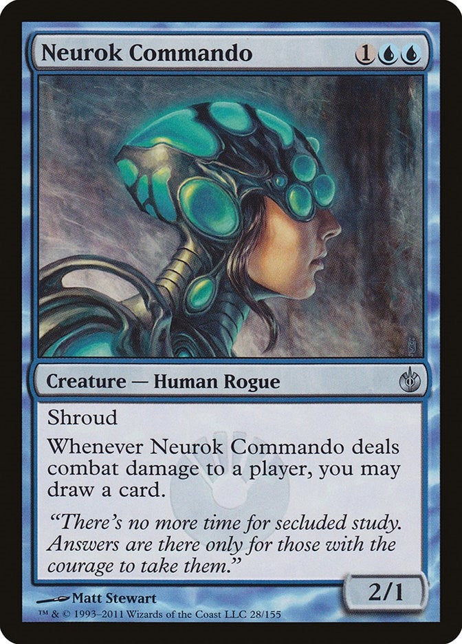Image for Neurok Commando (28) [Mirrodin Besieged]