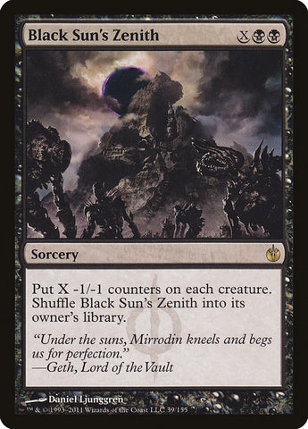 Image for Black Sun's Zenith (39) [Mirrodin Besieged]