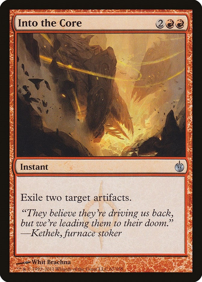 Image for Into the Core (67) [Mirrodin Besieged]