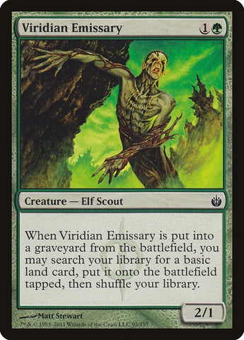 Image for Viridian Emissary (95) [Mirrodin Besieged]