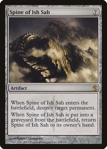 Image for Spine of Ish Sah (136) [Mirrodin Besieged]