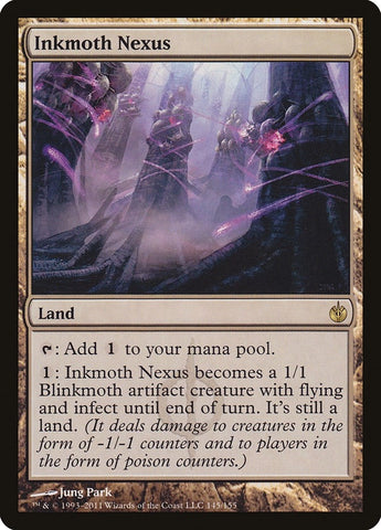 Image for Inkmoth Nexus (145) [Mirrodin Besieged]