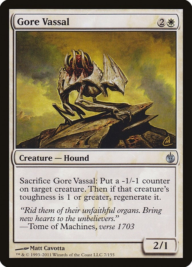 Image for Gore Vassal (7) [Mirrodin Besieged]