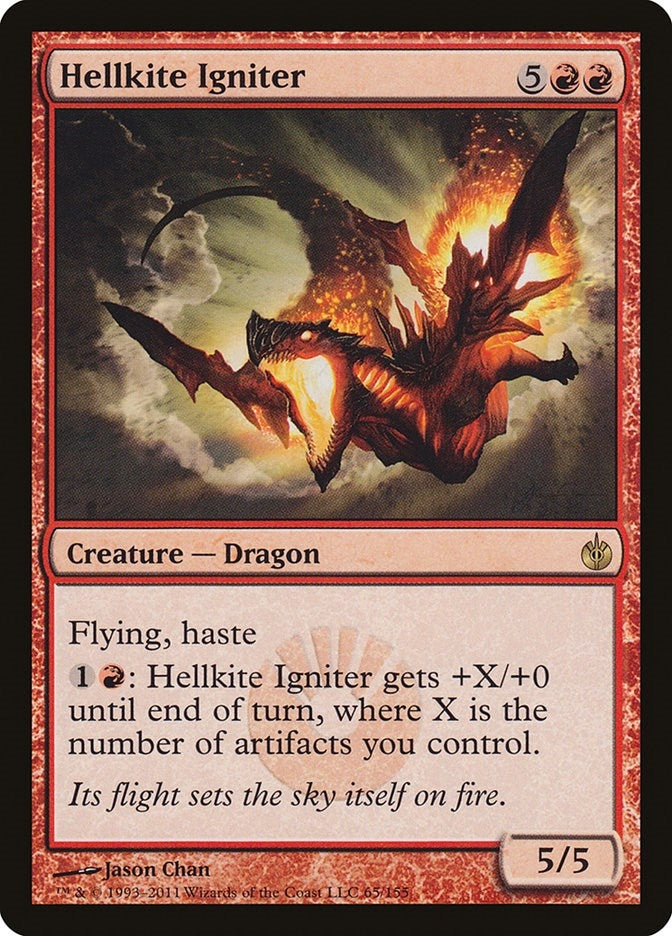 Image for Hellkite Igniter (65) [Mirrodin Besieged]