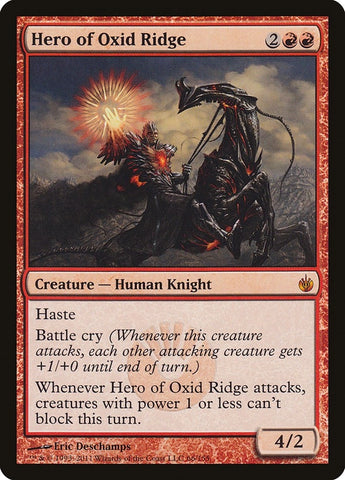 Image for Hero of Oxid Ridge (66) [Mirrodin Besieged]