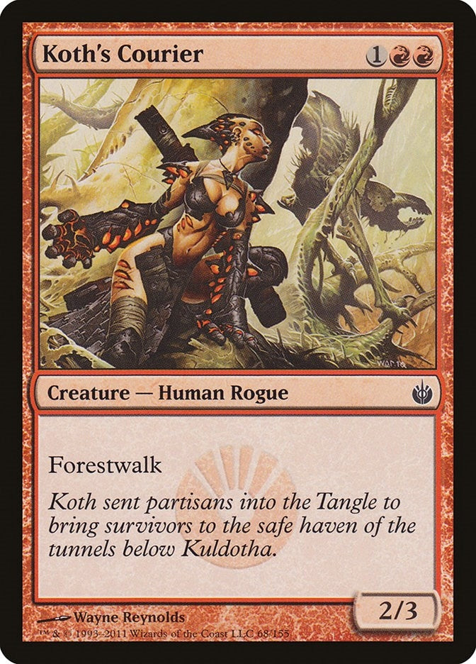 Image for Koth's Courier (68) [Mirrodin Besieged]