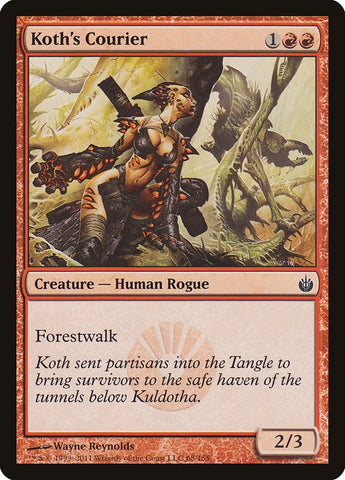 Image for Koth's Courier (68) [Mirrodin Besieged]