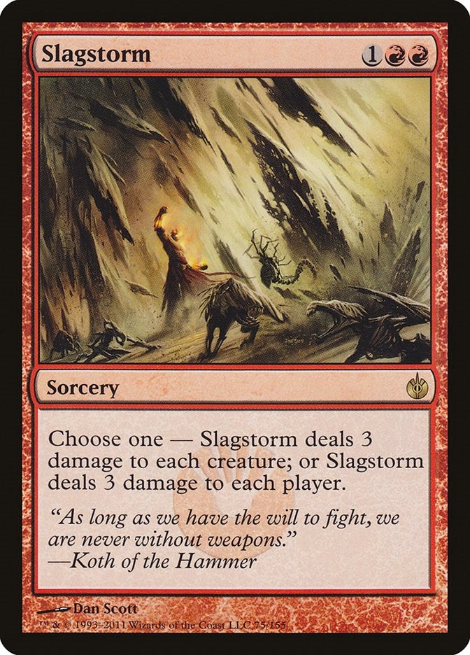 Image for Slagstorm (75) [Mirrodin Besieged]