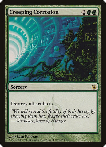 Image for Creeping Corrosion (78) [Mirrodin Besieged]