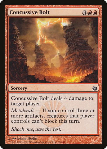 Image for Concussive Bolt (60) [Mirrodin Besieged]