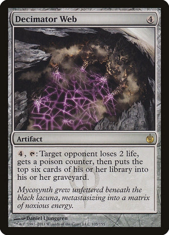 Image for Decimator Web (105) [Mirrodin Besieged]