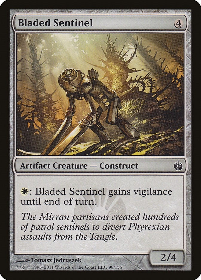 Image for Bladed Sentinel (98) [Mirrodin Besieged]