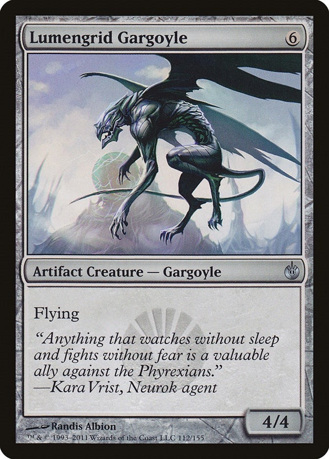 Image for Lumengrid Gargoyle (112) [Mirrodin Besieged]