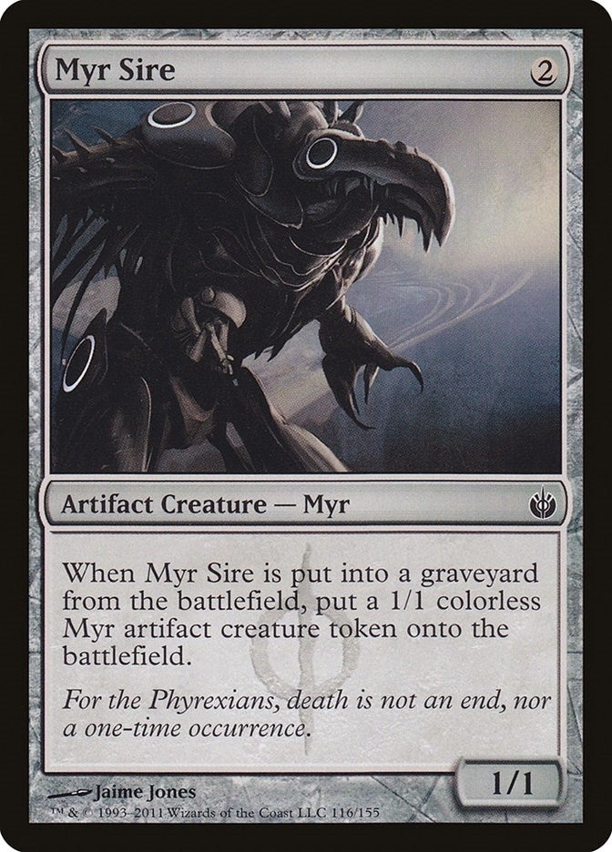 Image for Myr Sire (116) [Mirrodin Besieged]
