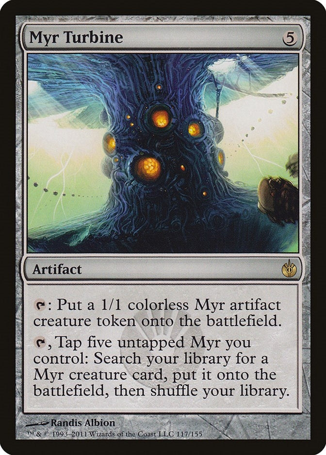 Image for Myr Turbine (117) [Mirrodin Besieged]