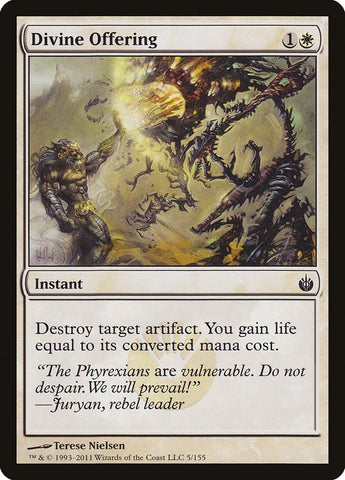Image for Divine Offering (5) [Mirrodin Besieged]