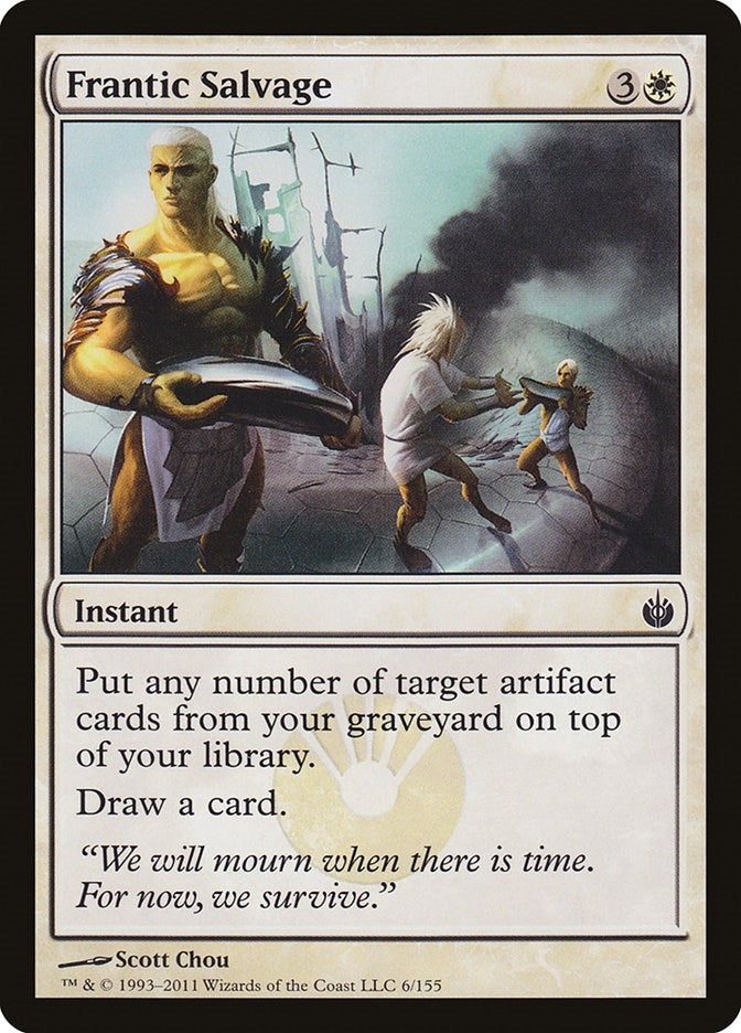 Image for Frantic Salvage (6) [Mirrodin Besieged]
