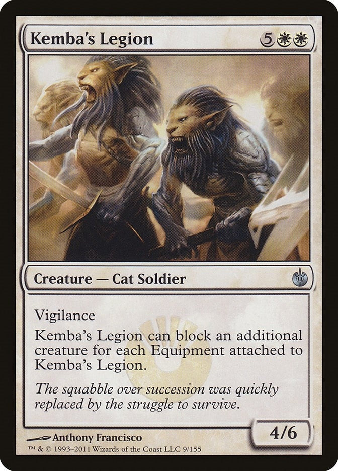 Image for Kemba's Legion (9) [Mirrodin Besieged]