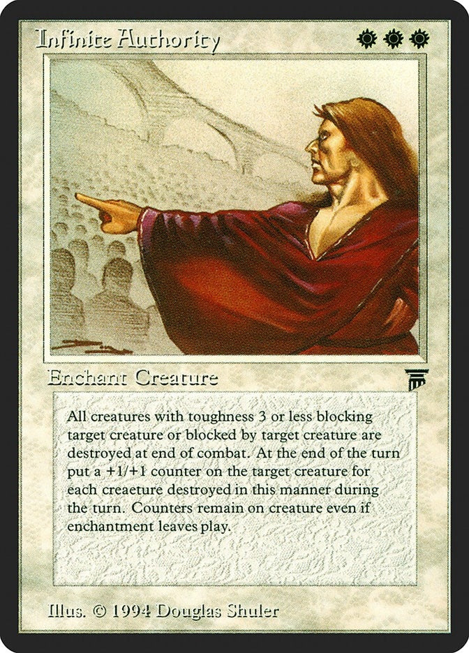 Image for Infinite Authority [Legends]