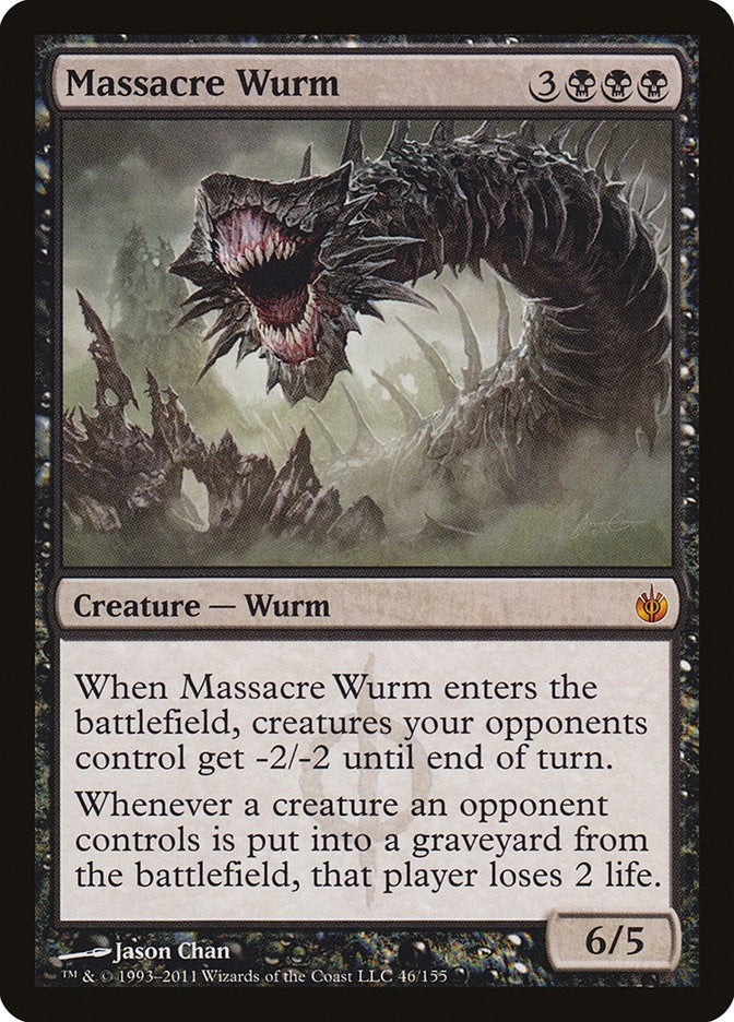 Image for Massacre Wurm (46) [Mirrodin Besieged]
