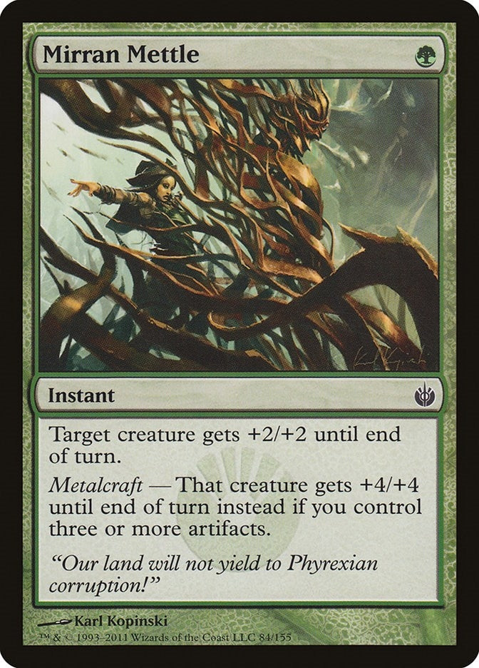 Image for Mirran Mettle (84) [Mirrodin Besieged]