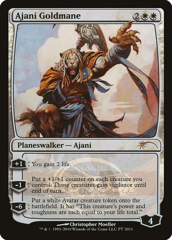 Image for Ajani Goldmane (2011 Pro Tour) (PT 2011) [Pro Tour Promos]