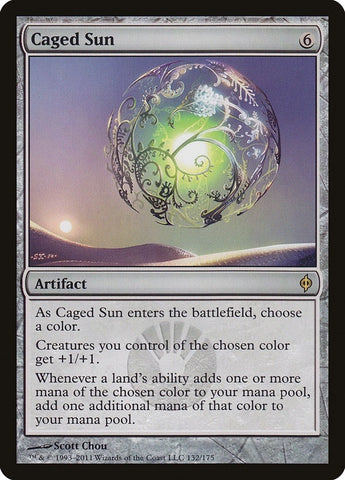Image for Caged Sun (132) [New Phyrexia]