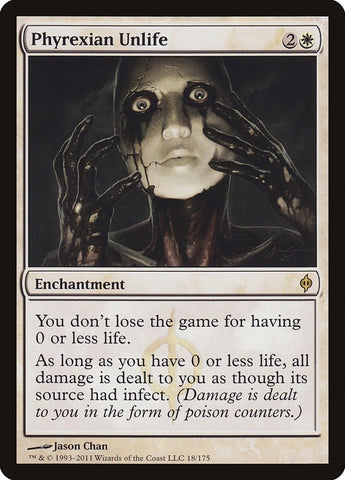 Image for Phyrexian Unlife (18) [New Phyrexia]