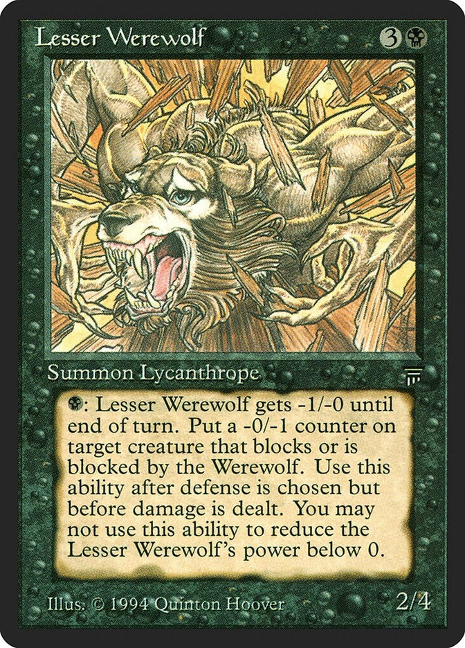 Image for Lesser Werewolf [Legends]