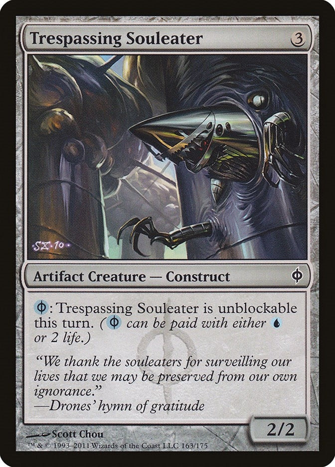 Image for Trespassing Souleater (163) [New Phyrexia]