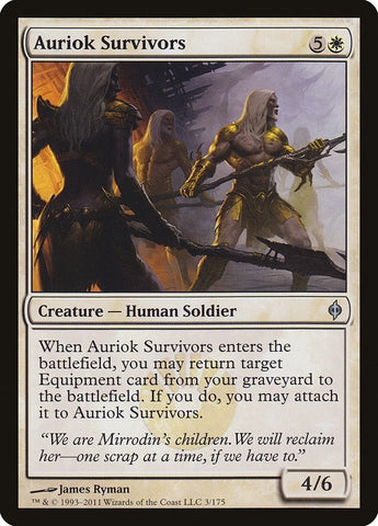 Image for Auriok Survivors (3) [New Phyrexia]