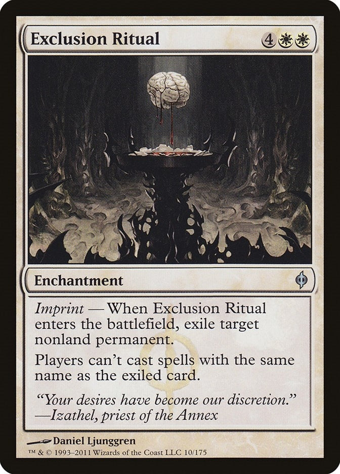 Image for Exclusion Ritual (10) [New Phyrexia]
