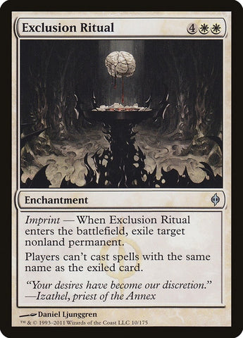Image for Exclusion Ritual (10) [New Phyrexia]