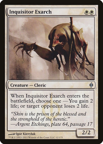 Image for Inquisitor Exarch (12) [New Phyrexia]