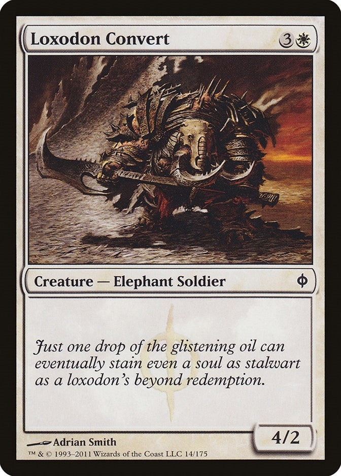 Image for Loxodon Convert (14) [New Phyrexia]
