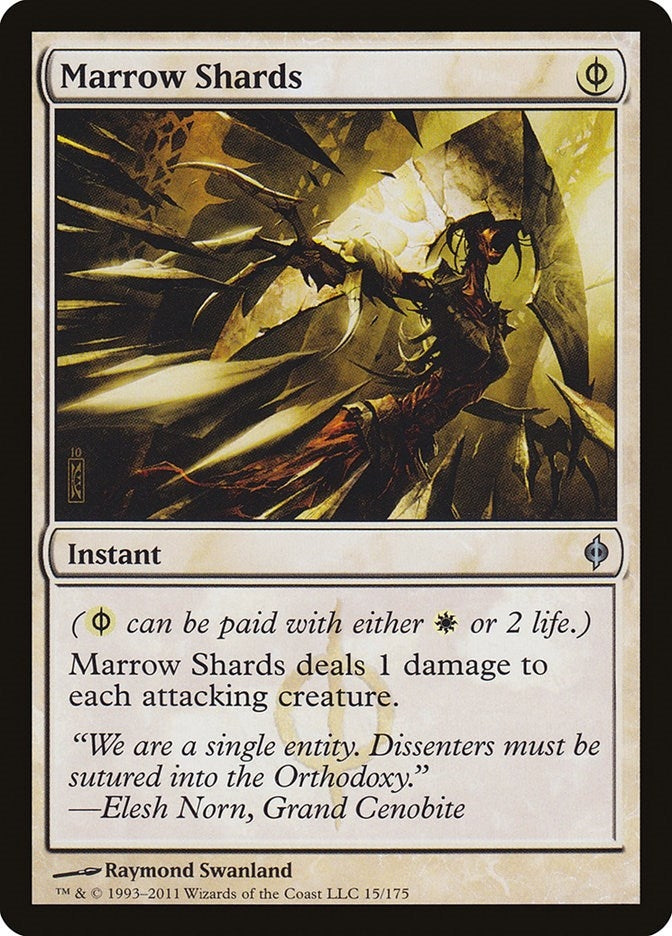Image for Marrow Shards (15) [New Phyrexia]