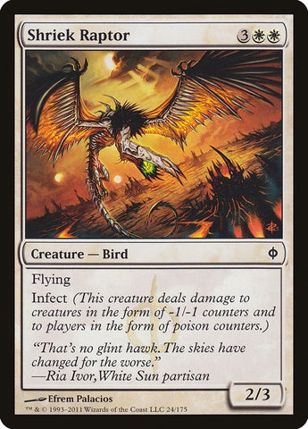 Image for Shriek Raptor (24) [New Phyrexia]