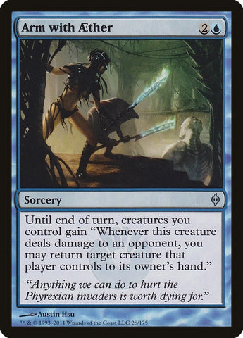 Image for Arm with Aether (28) [New Phyrexia]