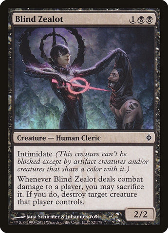 Image for Blind Zealot (52) [New Phyrexia]