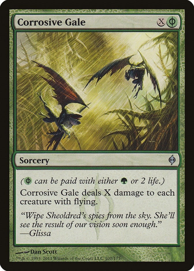 Image for Corrosive Gale (107) [New Phyrexia]