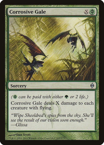 Image for Corrosive Gale (107) [New Phyrexia]