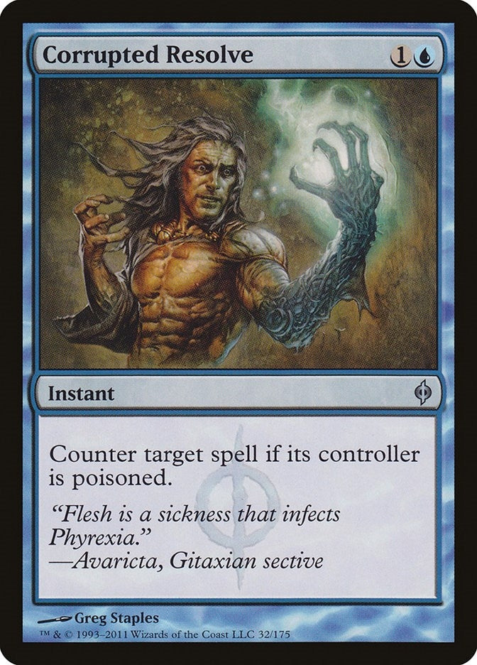 Image for Corrupted Resolve (32) [New Phyrexia]