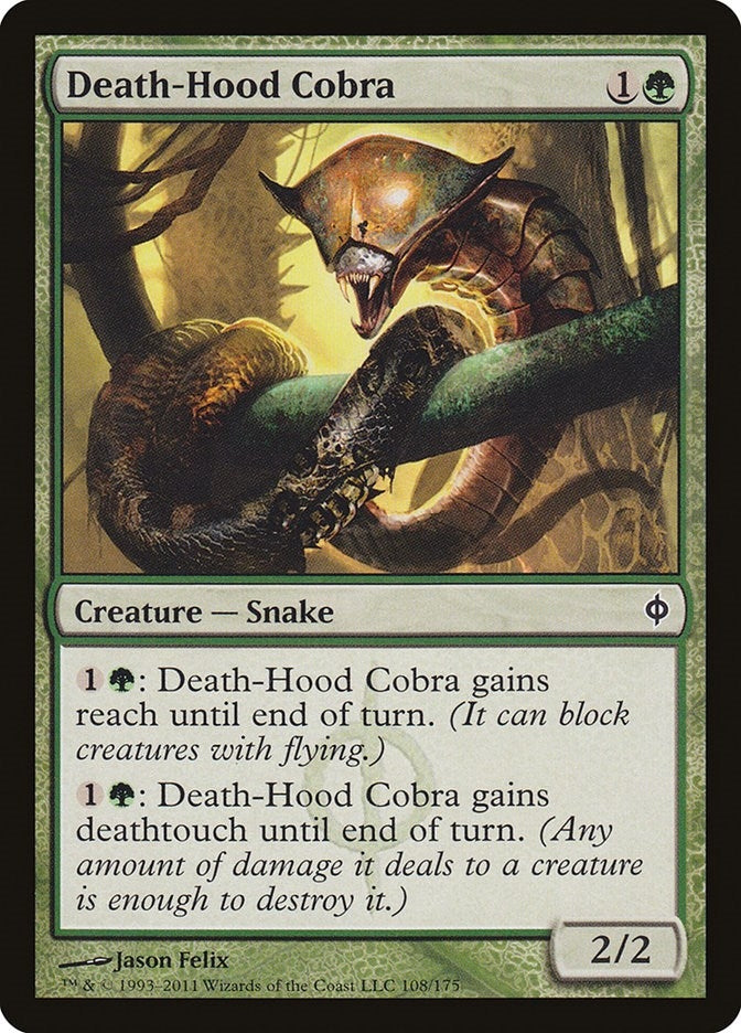 Image for Death-Hood Cobra (108) [New Phyrexia]