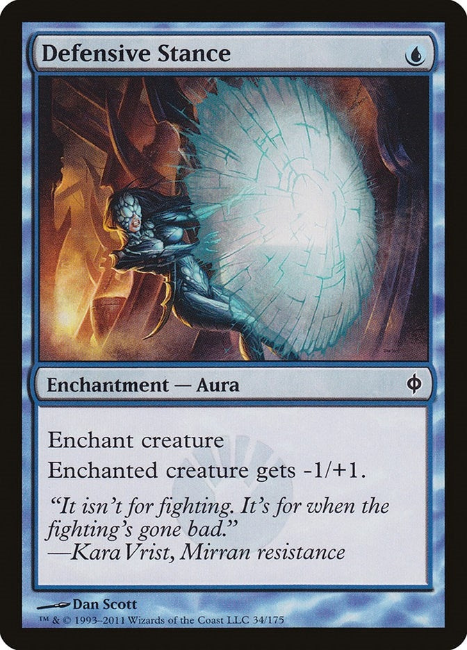 Image for Defensive Stance (34) [New Phyrexia]