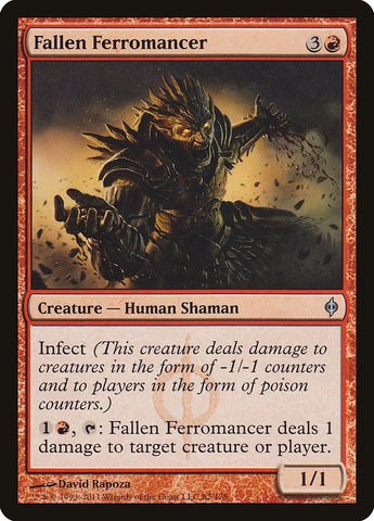 Image for Fallen Ferromancer (82) [New Phyrexia]