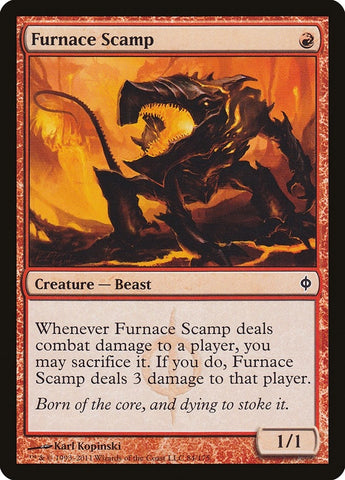 Image for Furnace Scamp (84) [New Phyrexia]