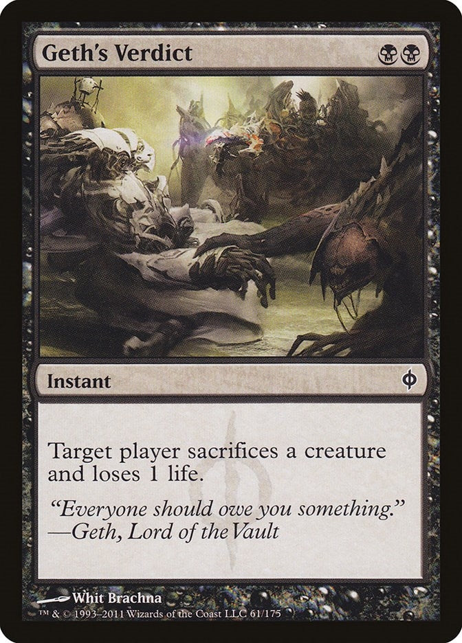 Image for Geth's Verdict (61) [New Phyrexia]