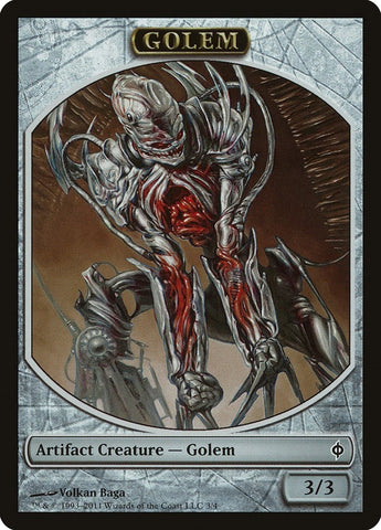 Image for Golem Token (3) [New Phyrexia]