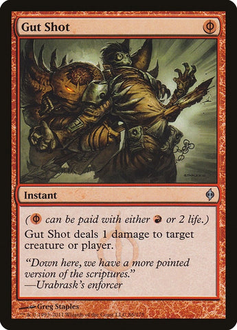 Image for Gut Shot (86) [New Phyrexia]