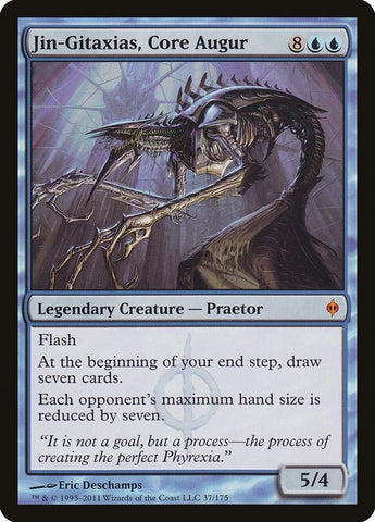 Image for Jin-Gitaxias, Core Augur (37) [New Phyrexia]